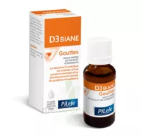 Pileje D3 Biane Gouttes - Vitamine D Flacon Compte-goutte 20ml à AYGUESVIVES